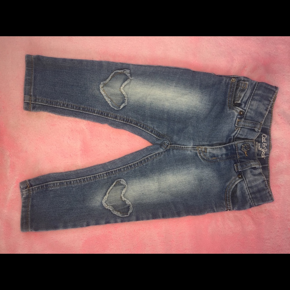 🚫SOLD🚫Cat & Jack baby girl jeans